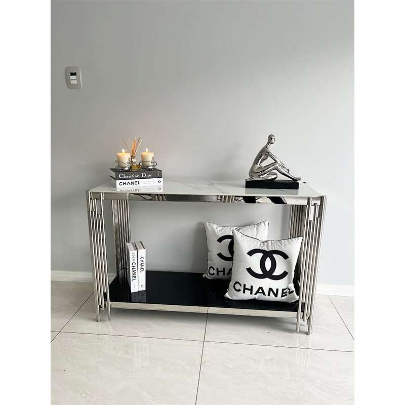 KC FURN-Lucia Marble Top Server