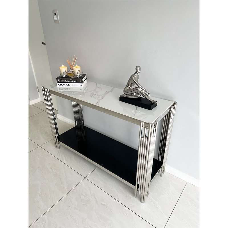 KC FURN-Lucia Marble Top Server