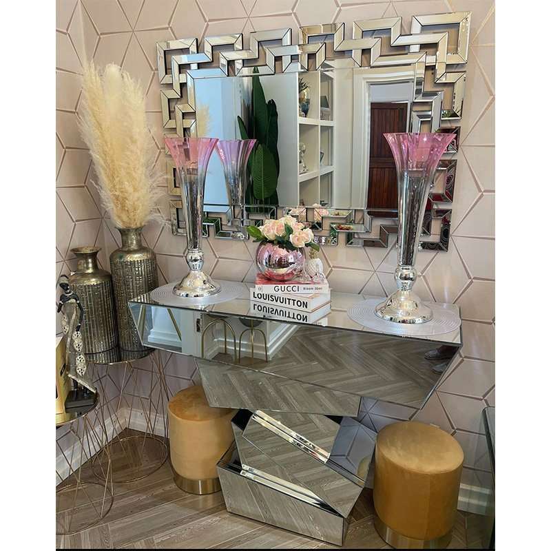 KC FURN-Ellen Console & Mirror Set