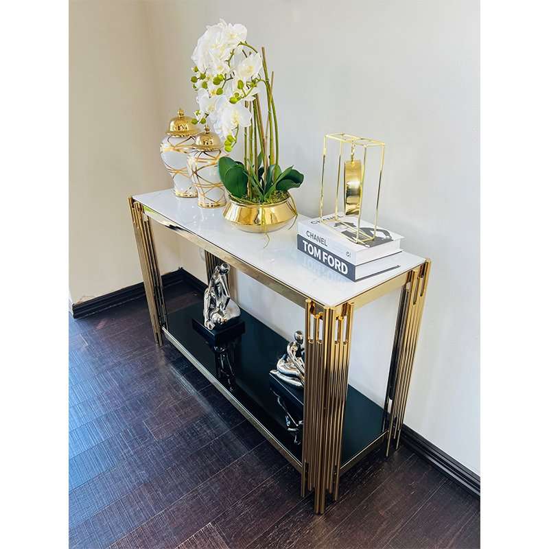 KC FURN-Lucia Marble Top Server