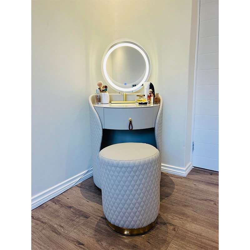 KC FURN-Olivia Marble-Top Vanity Set