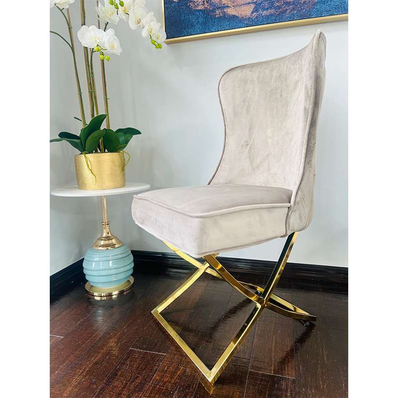 KC FURN-Layla Button-Back Dining Chairs