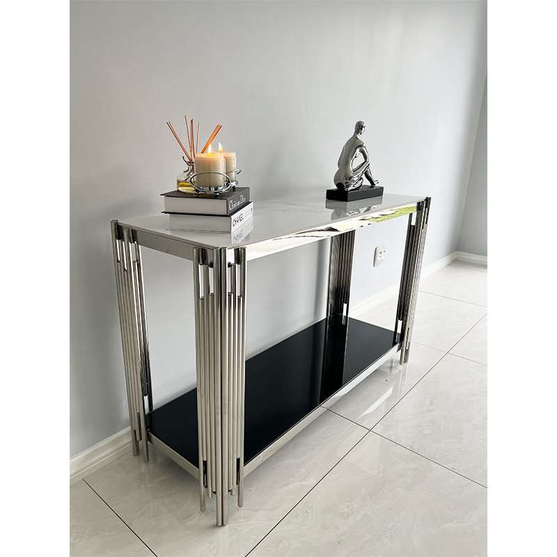 KC FURN-Lucia Marble Top Server