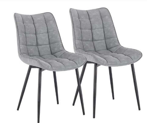 KC Furn- Plush Velvet Dining Chairs