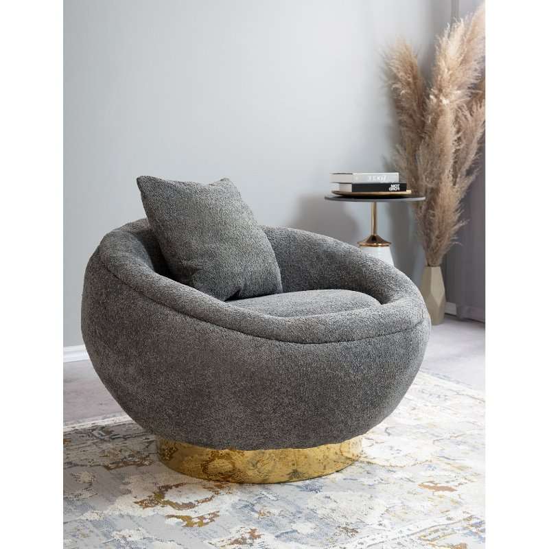KC FURN - Bollinger Boucl Chair
