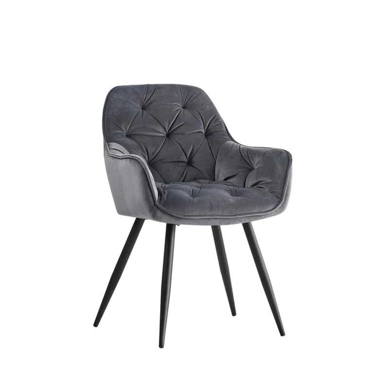 KC FURN - Chaise Velvet Chair