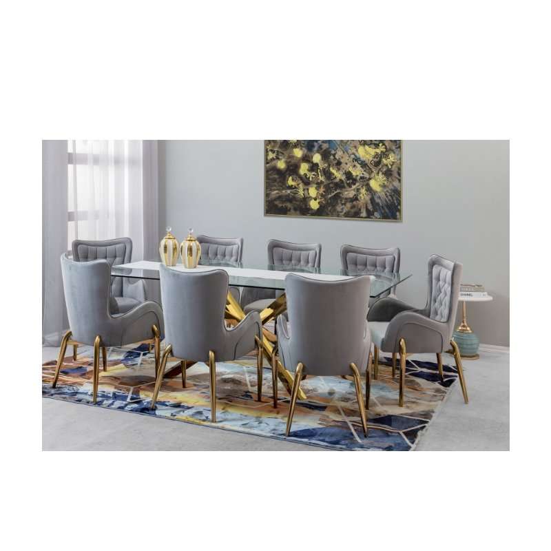KC FURN Judea 8 Seater Dining Set