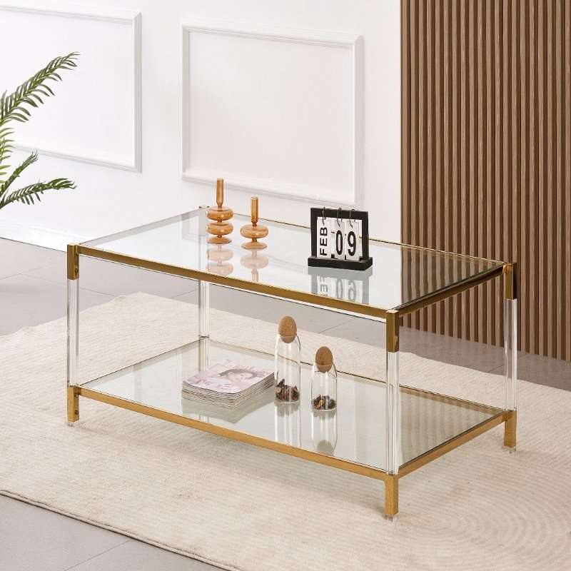 KC FURN- Corlia 2-Tier Coffee Table