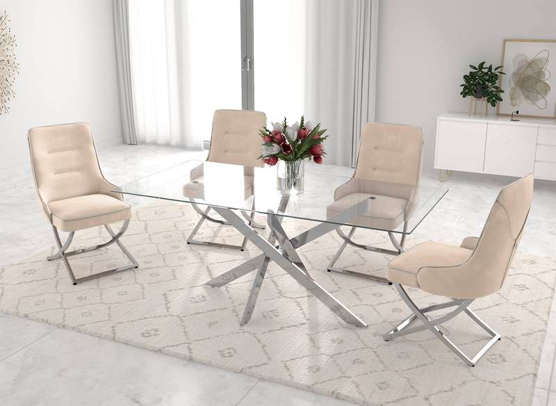 KC FURN-Serita 6 Seater Dining Set
