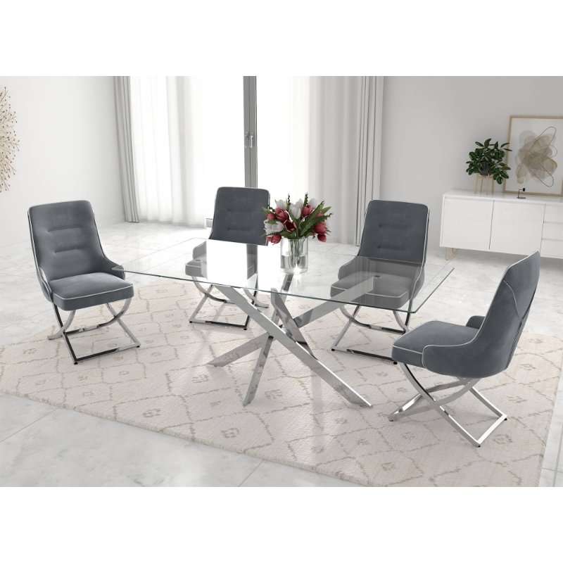 KC FURN-Serita 6 Seater Dining Set
