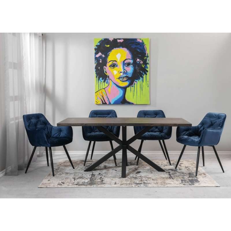KC FURN-Winslow 4 Seater Dining Set