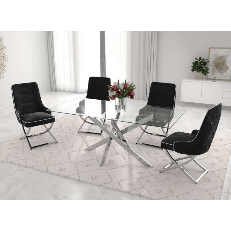 KC FURN-Serita 6 Seater Dining Set