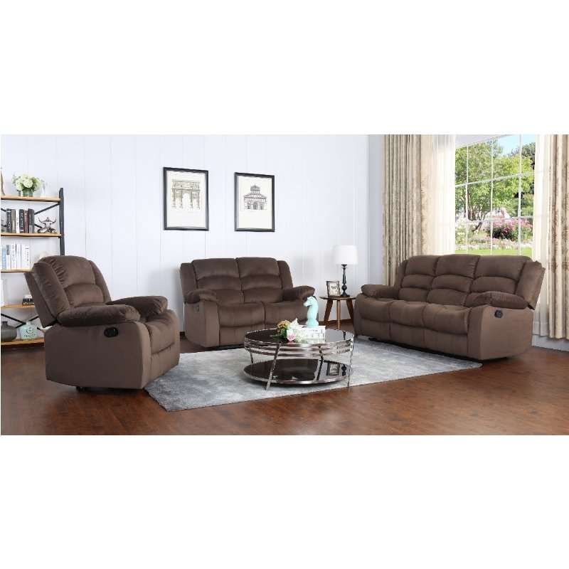 KC FURN-Lisa Velvet Recliners