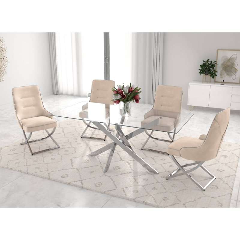 KC FURN-Serita 6 Seater Dining Set