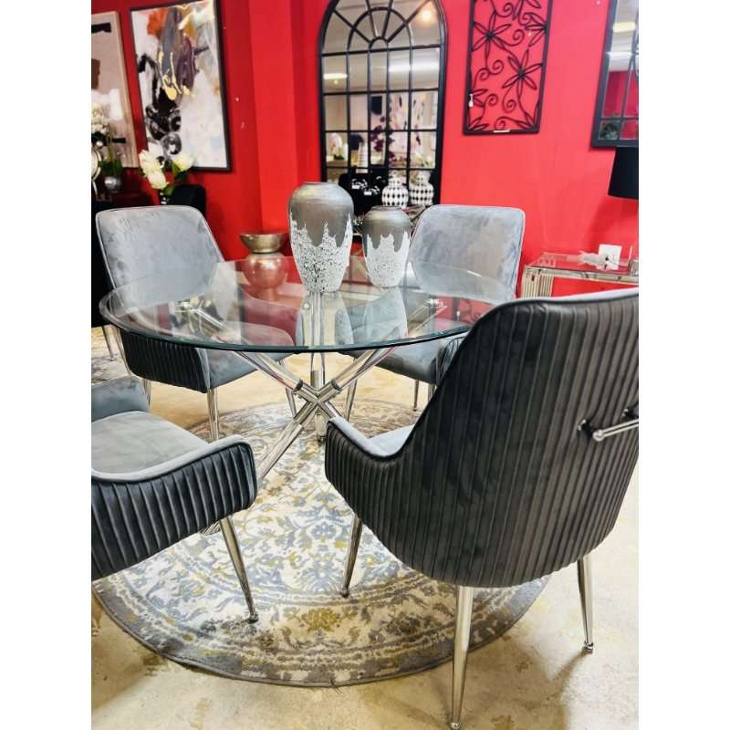 KC FURN-Lexus 4 Seater Dining Set