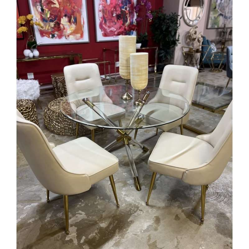 KC FURN-Lecco 4 Seater Dining Set