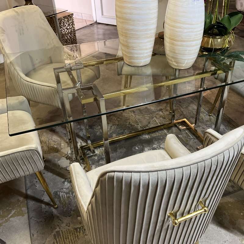 KC FURN-Lilo 6 Seater Dining Set