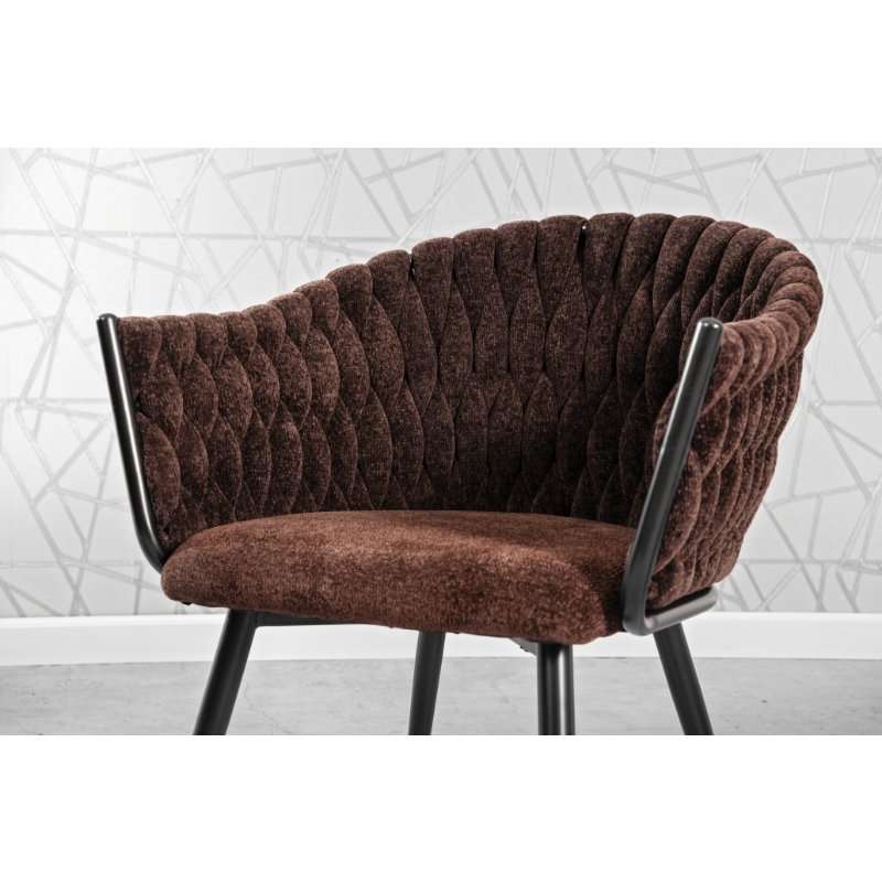 KC FURN-Chic Steelweave Dining Chairs