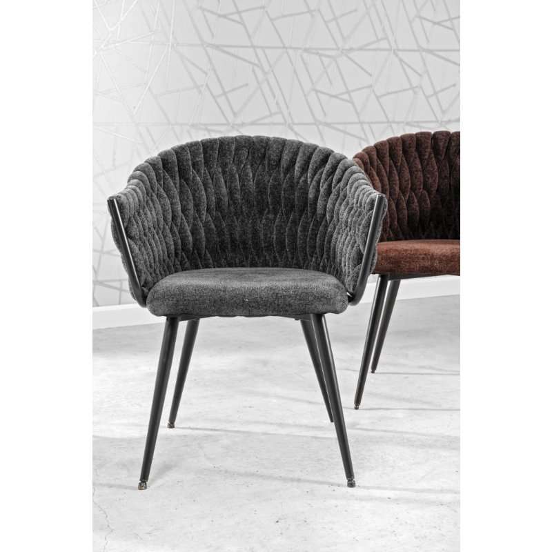 KC FURN-Chic Steelweave Dining Chairs