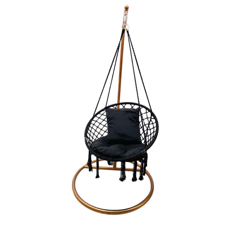 KC FURN-Lazio Hanging Chair With Stand