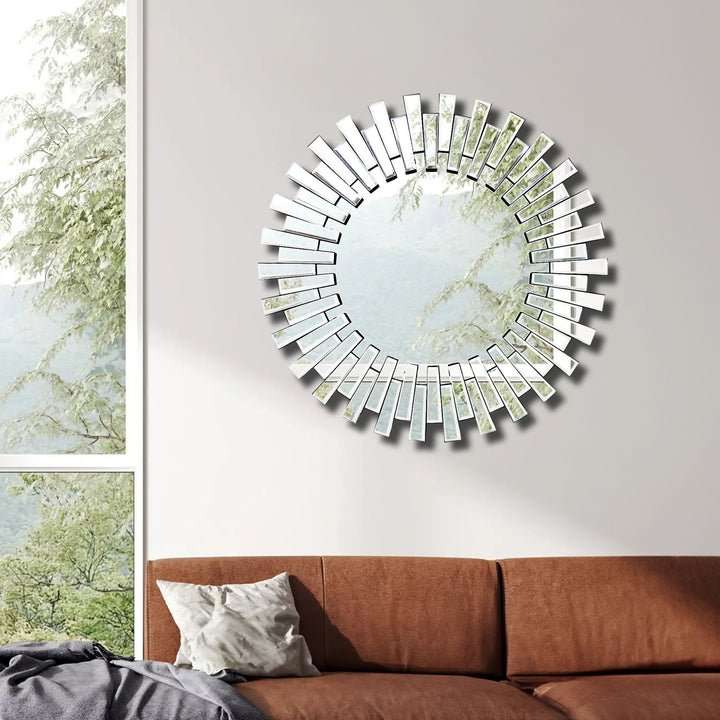 KC Furn-Capella Round Wall Mirror