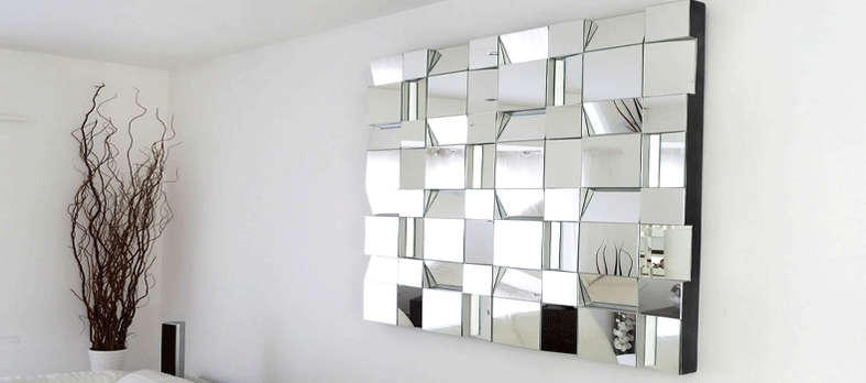 KC Furn-Multi Facet Mirror