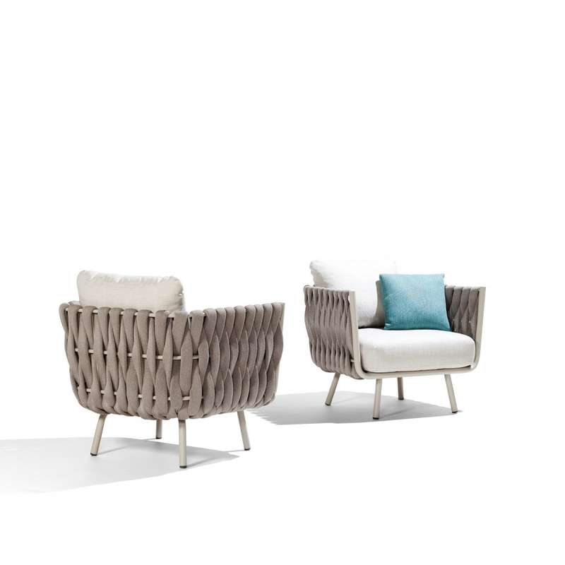 KC Furn- Elegant Rope Outdoor Patio Set