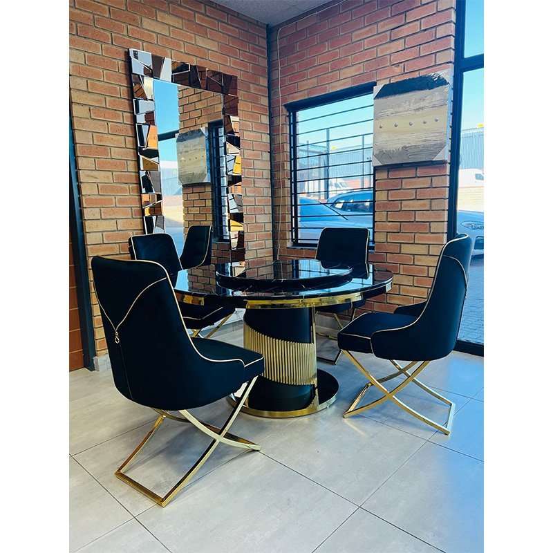 KC FURN-Levi Luxury Dining Set