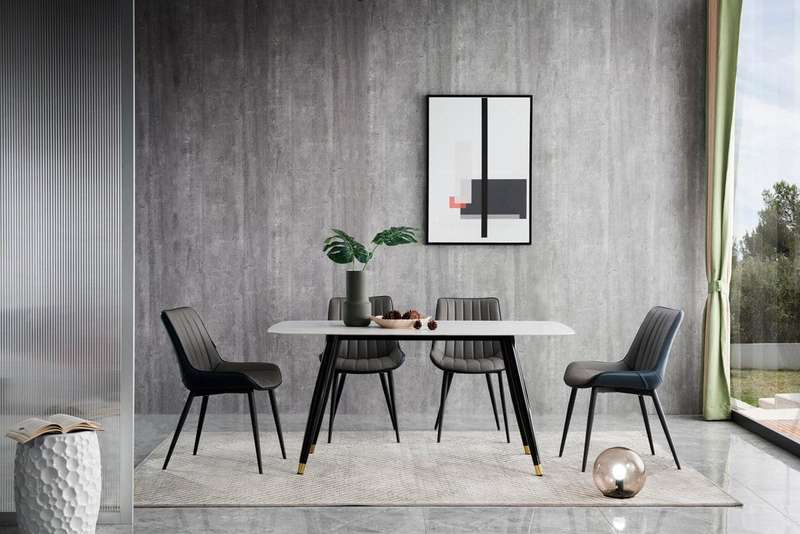KC Furn-Sudica Stone Dining Set (6 Seater)