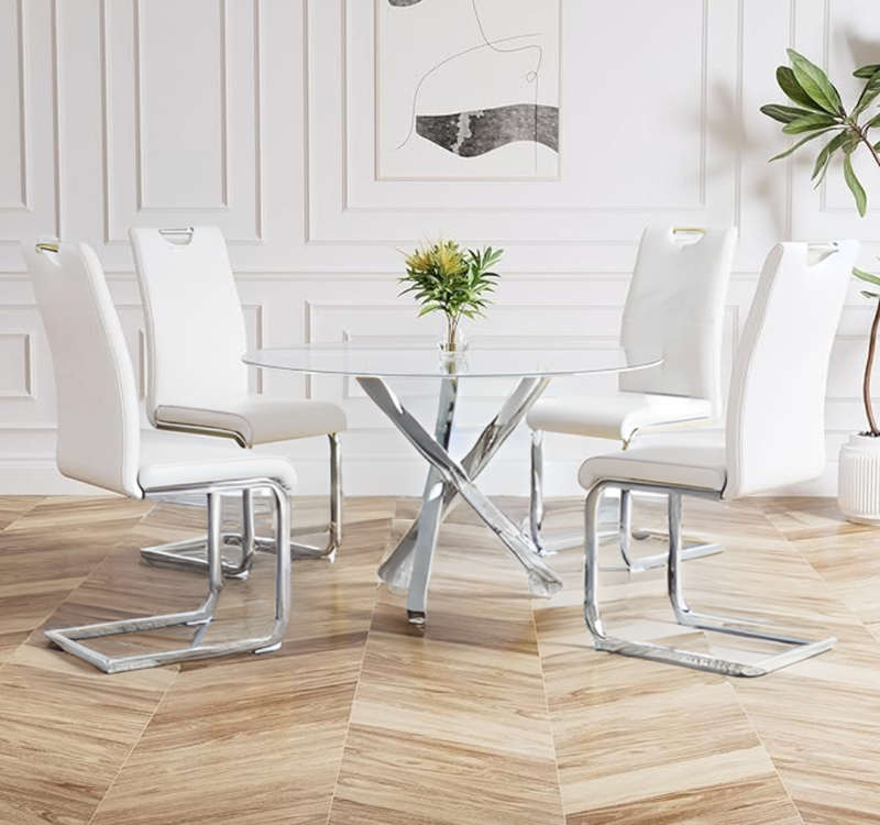 KC FURN-Layla 4 Seater Dining Set