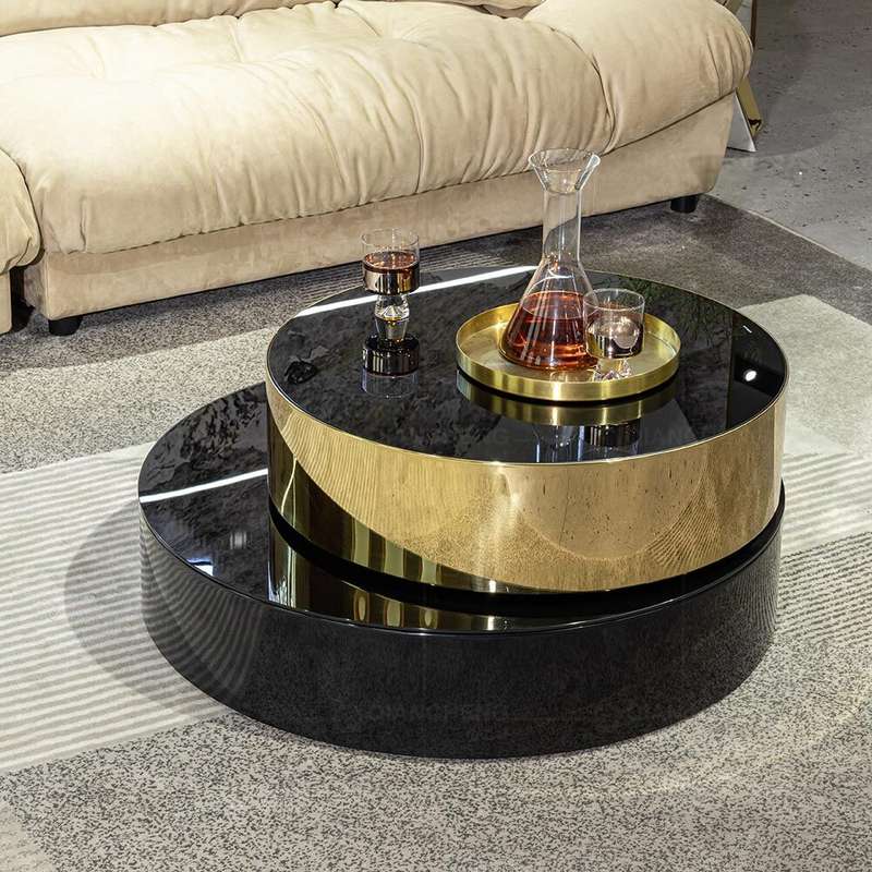 KC Furn-Rosch Gold Coffee Table