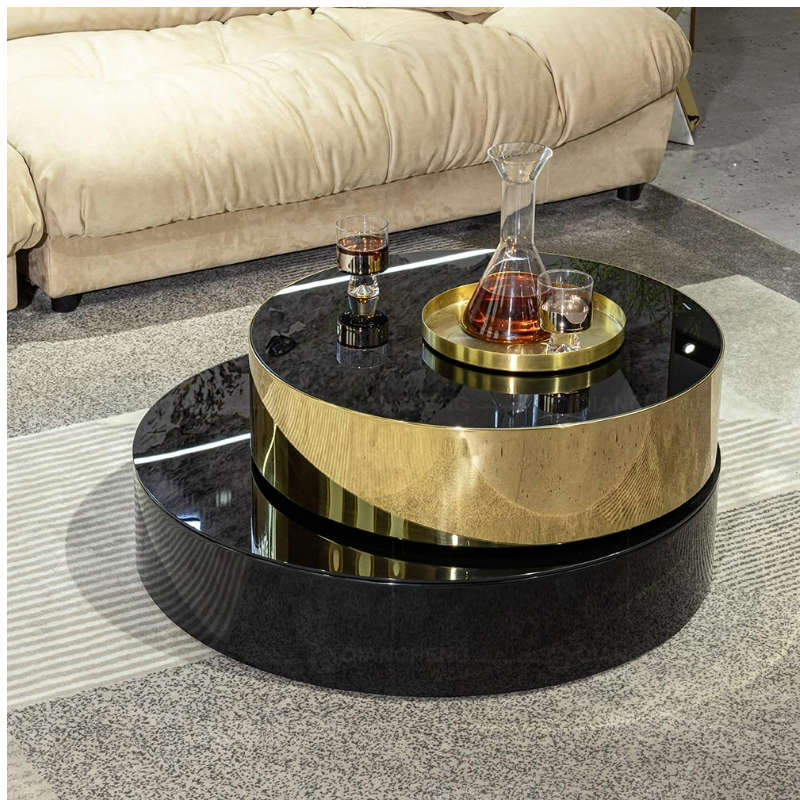 KC Furn-Rosch Gold Coffee Table