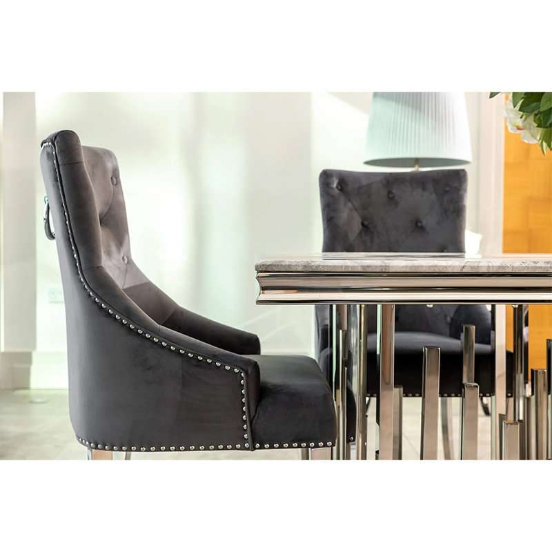 KC Furn- Tema Marble Dining Set