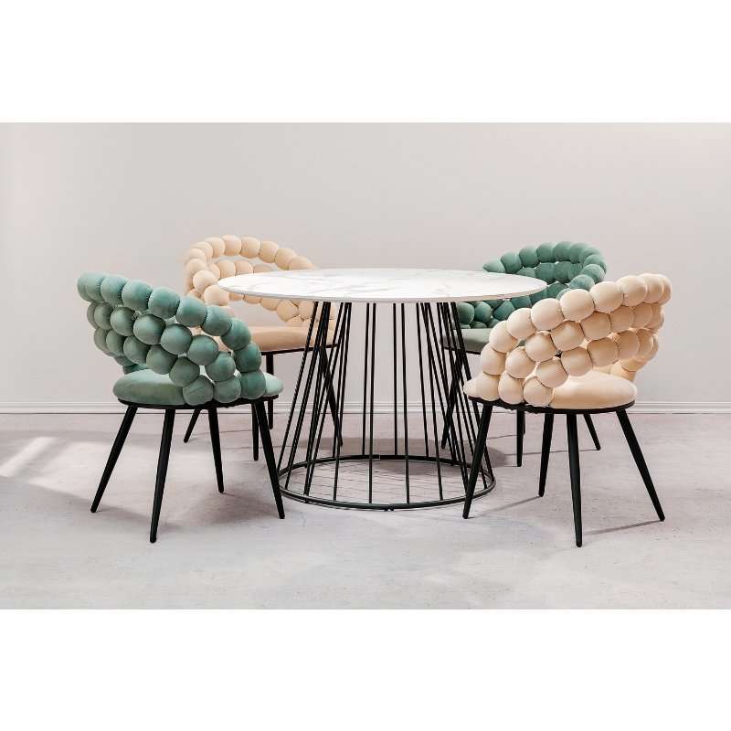 KC Furn-Poland 4 Seater Dining Set