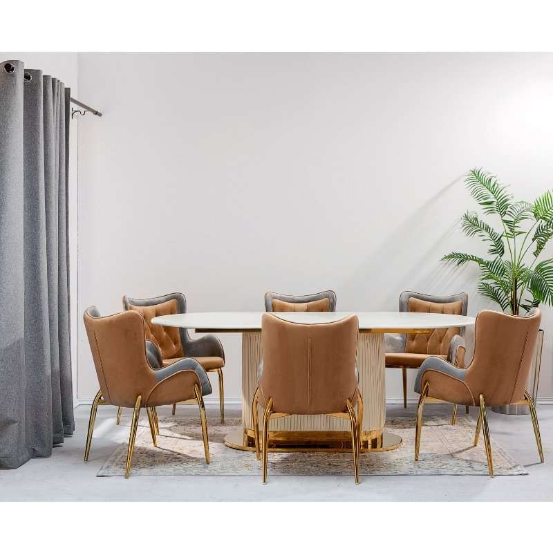 KC Furn- Genevive Dining Set