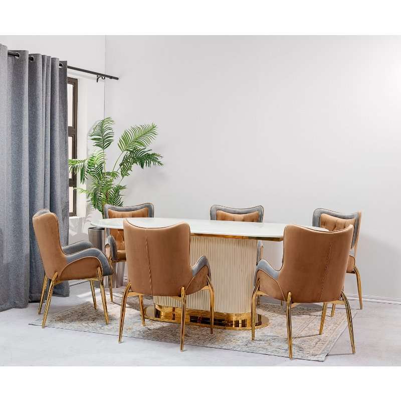 KC Furn- Genevive Dining Set