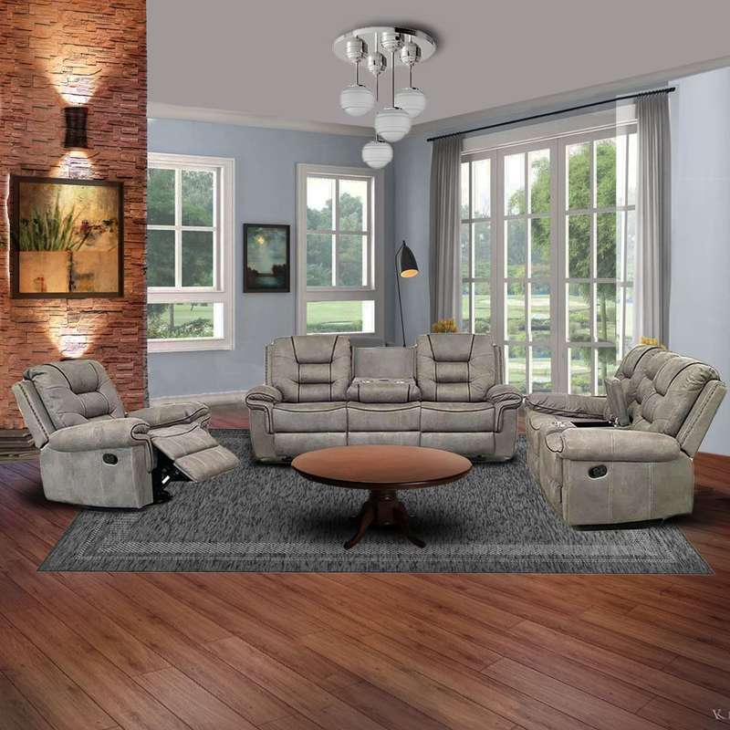 KC Furn- Caroline Recliner Set