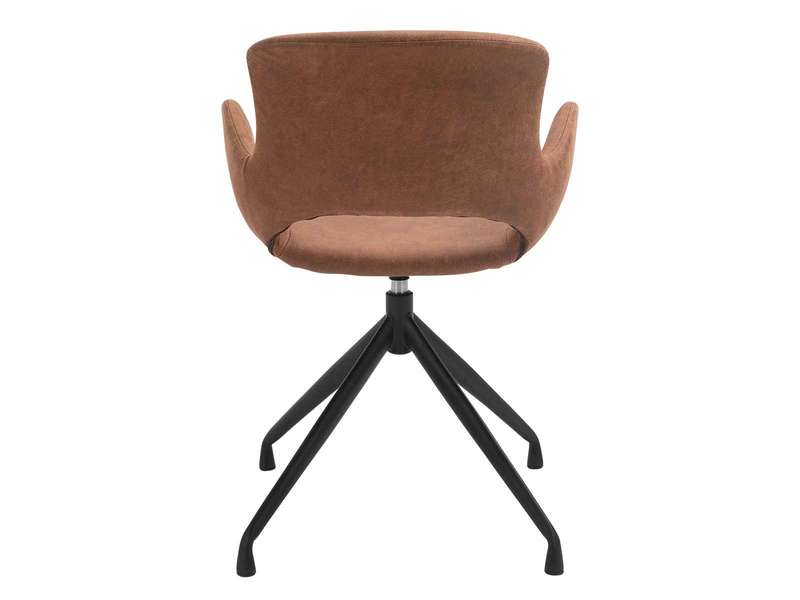 KC Furn-Luna Genuine Leather Dining Chair