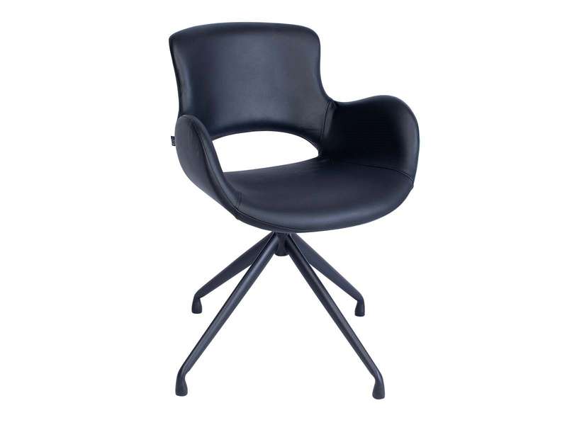 KC Furn-Luna Genuine Leather Dining Chair