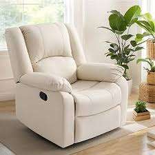 KC Furn-Leather Recliner Sofa