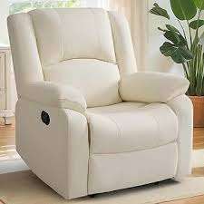 KC Furn-Leather Recliner Sofa