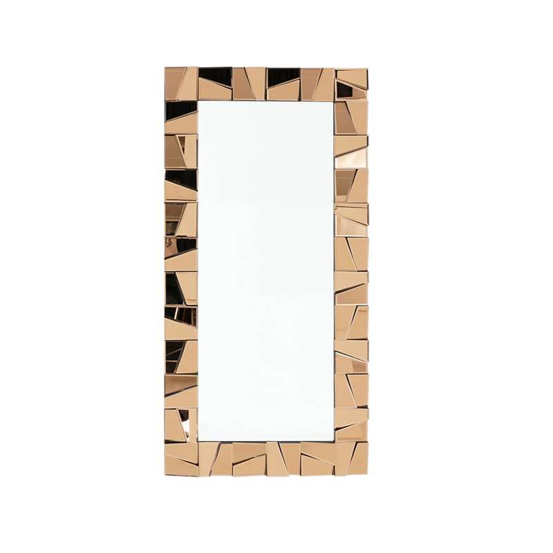 KC Furn-Glam Rectangle Full Length Floor Mirror