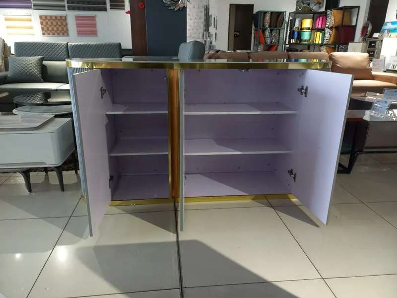 KC FURN Viviana Grey Sideboard Table