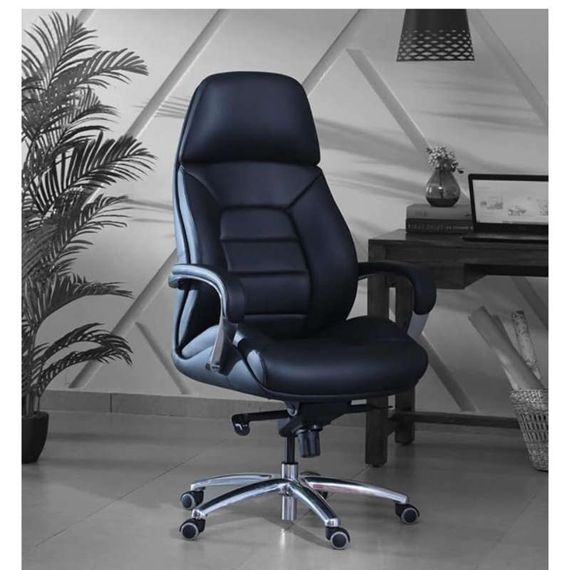 KC Furn-Barista Genuine Leather Office Chair