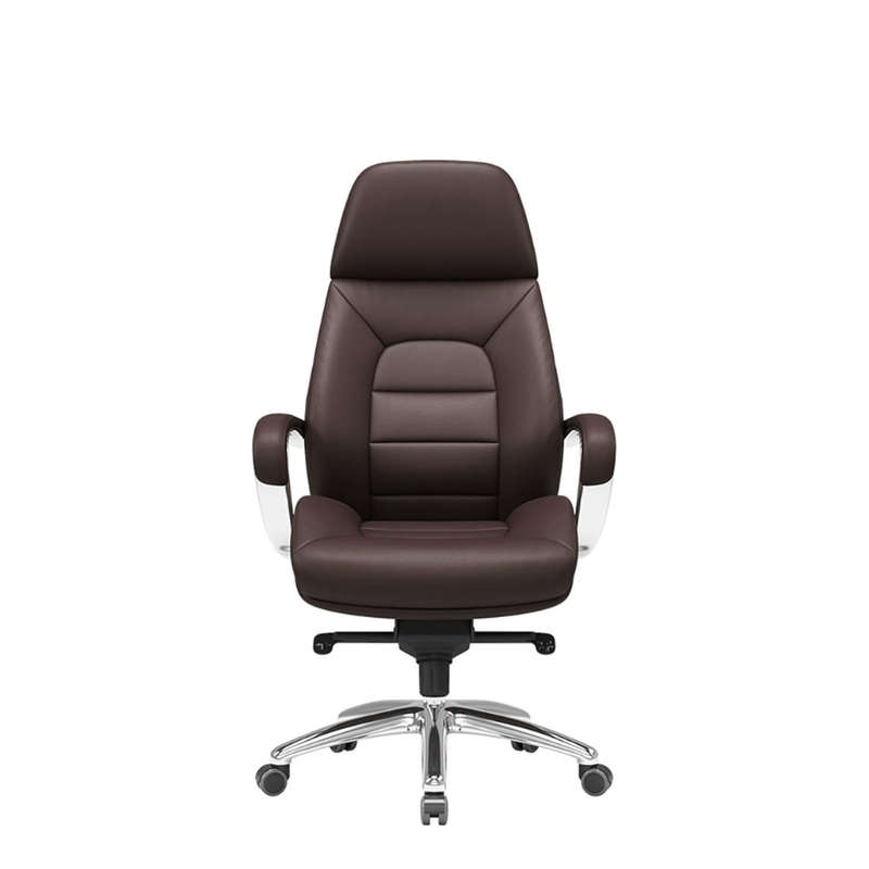 KC Furn-Barista Genuine Leather Office Chair