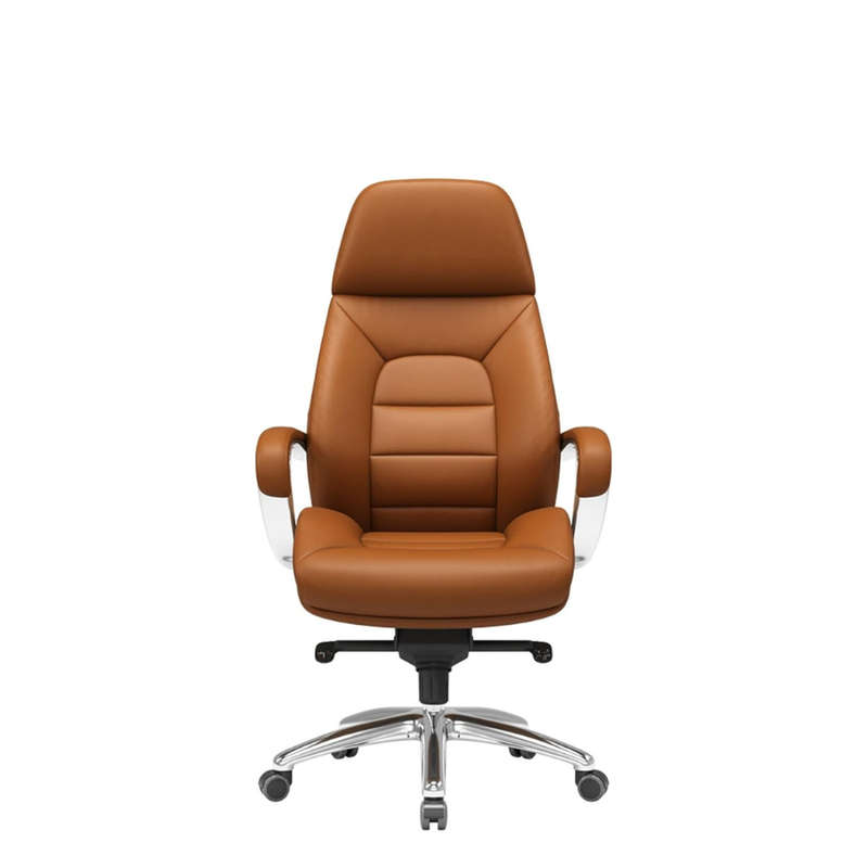 KC Furn-Barista Genuine Leather Office Chair