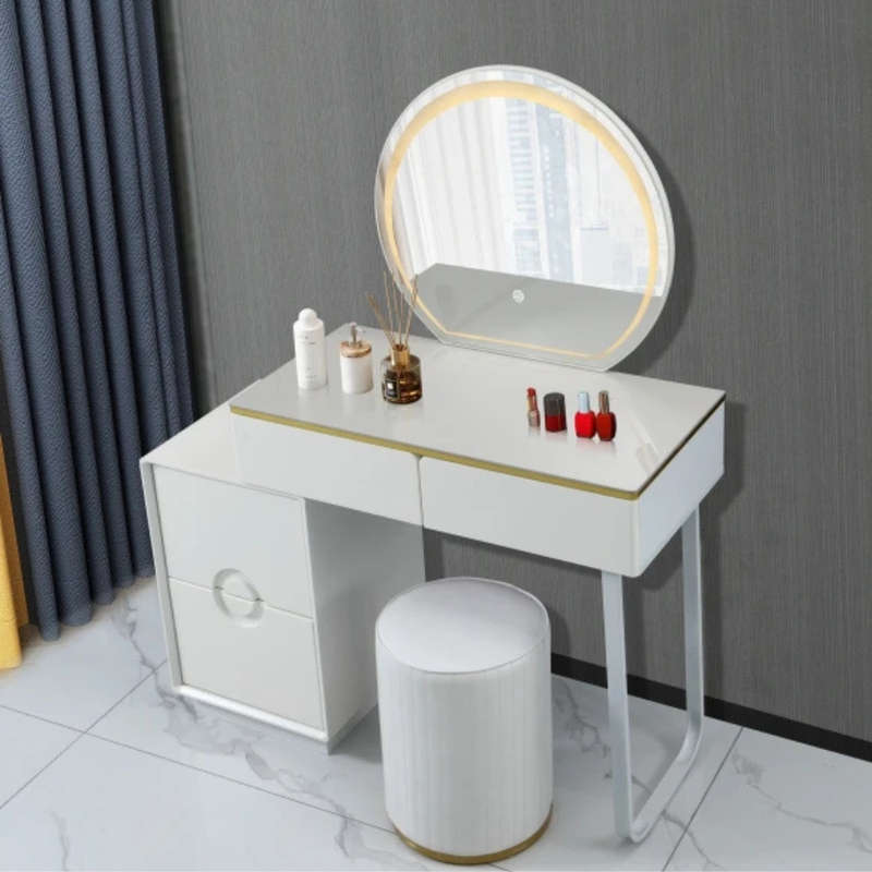 KC Furn-Simplistic Dressing Table with LED Mirror