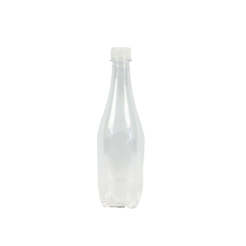 500ml Plastic Teardrop Water Bottle Clear with Lid