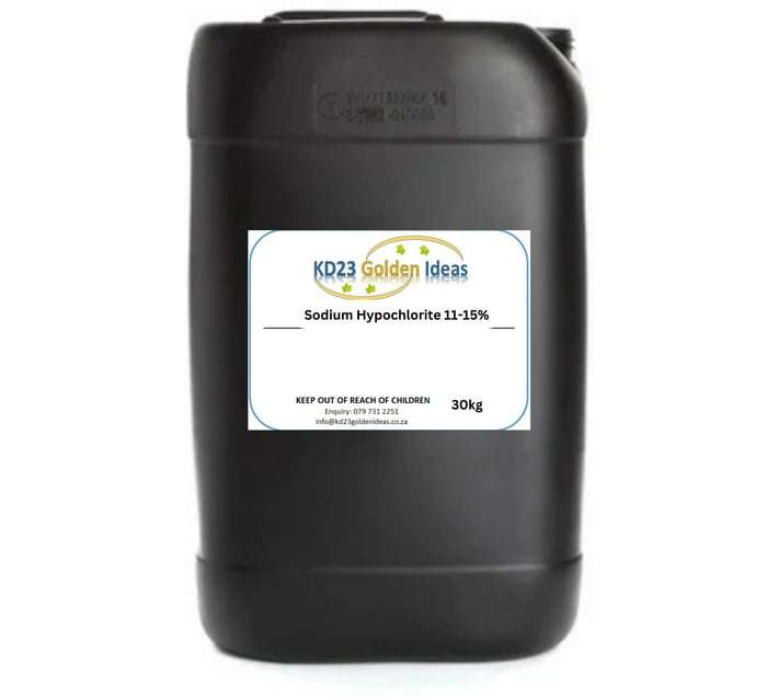 Sodium hypochlorite 11% - 15%