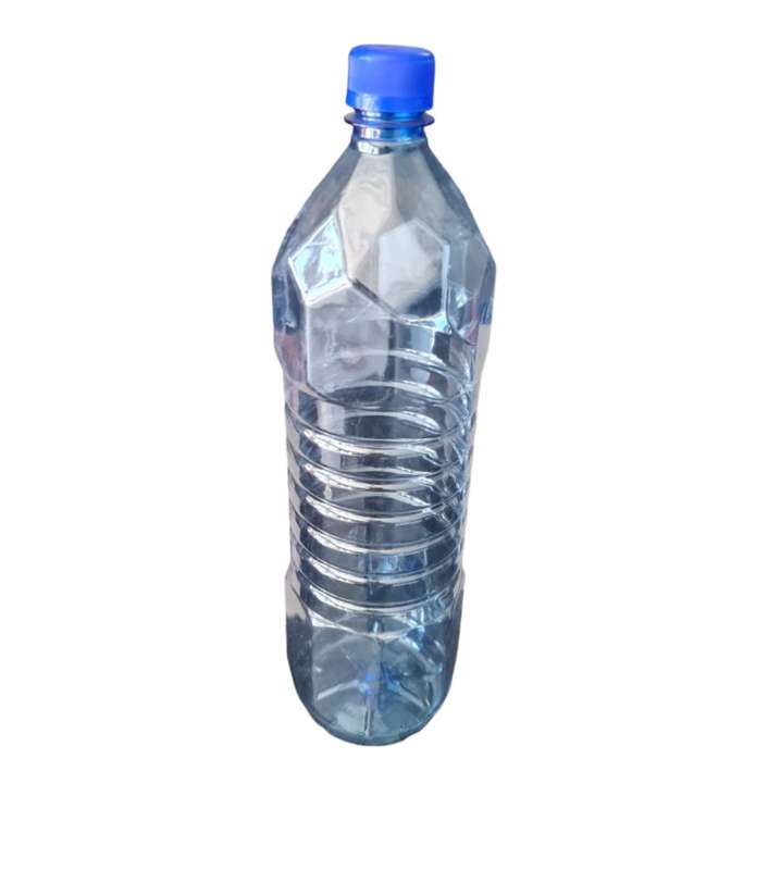 1.5L Plastic Water Bottle Diamond With Cap